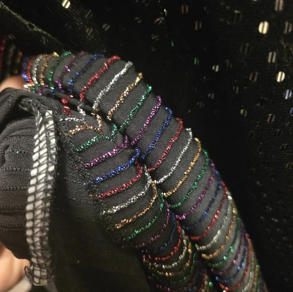 NWT Zara Multicolor Striped Long Sleeve Dress - Picture 4 of 4